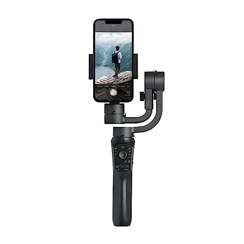 3-Axis Smartphone Gimbal Stabilizer – Handheld Anti-Shake Mobile Holder for Vlogging & Video Recording