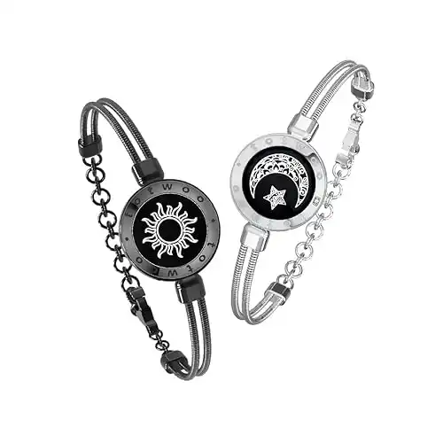Sun & Moon Couple Bracelet Set