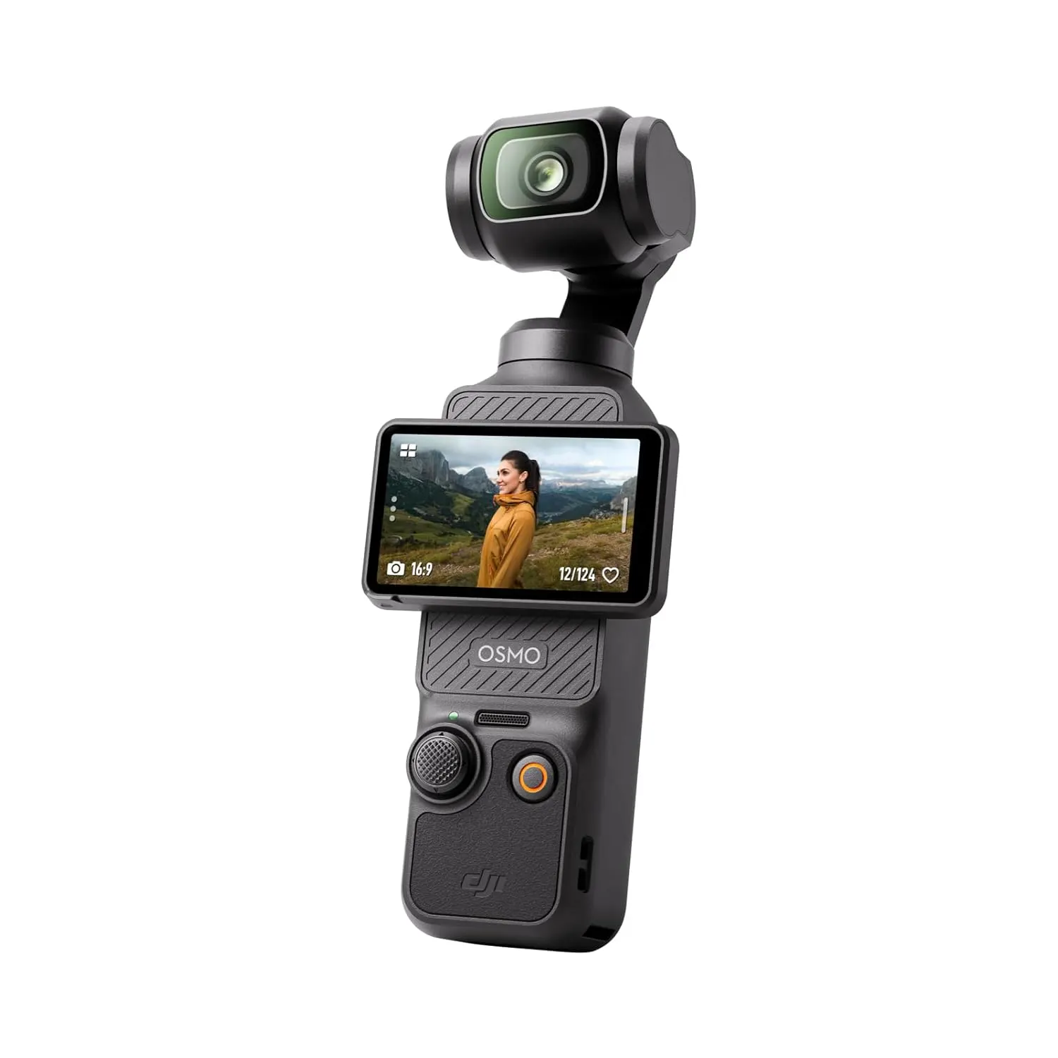 4K Handheld Gimbal Camera with Touchscreen – Portable Stabilized Vlogging & Action Camera