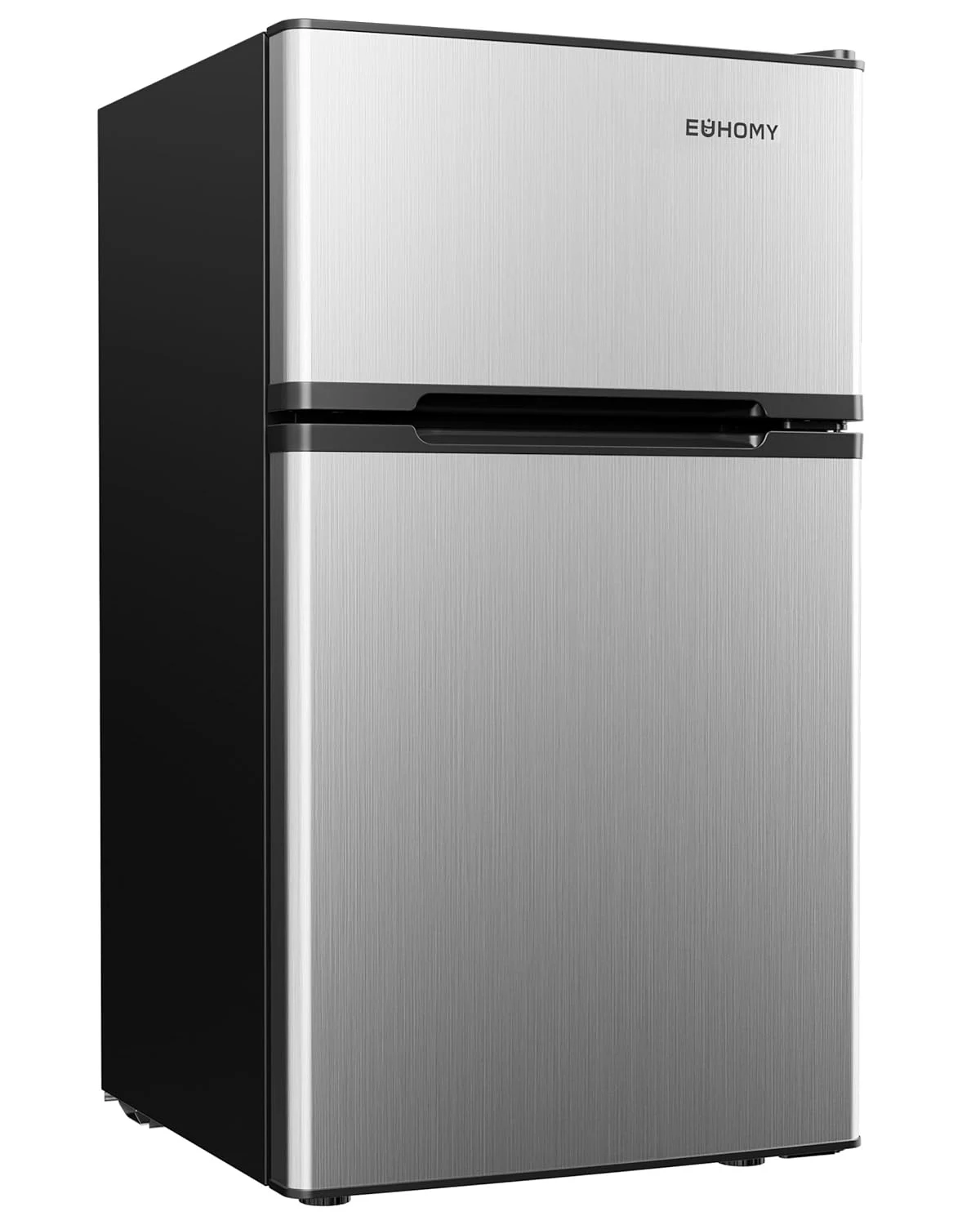 Double Door Mini Refrigerator – Compact Energy Efficient Fridge with Freezer Compartment