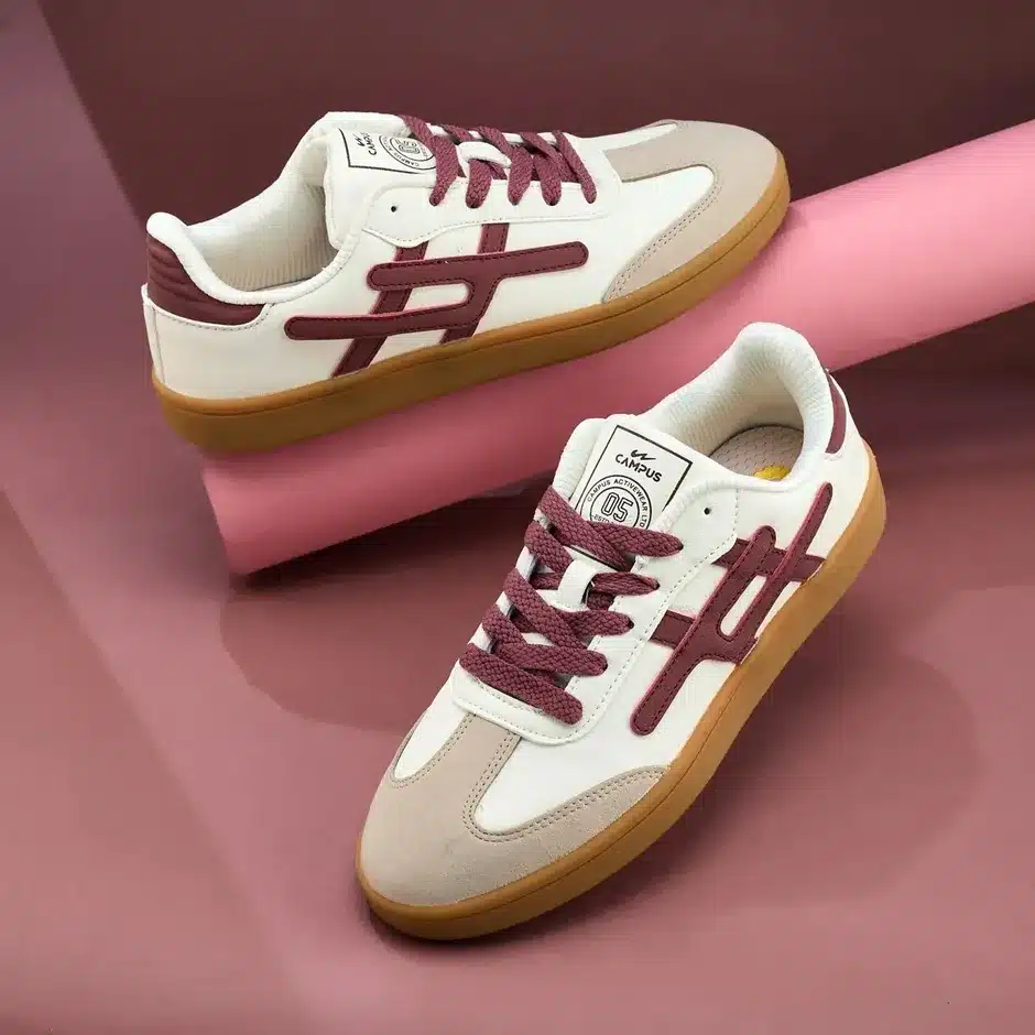 Casual Lace-Up Sneakers
