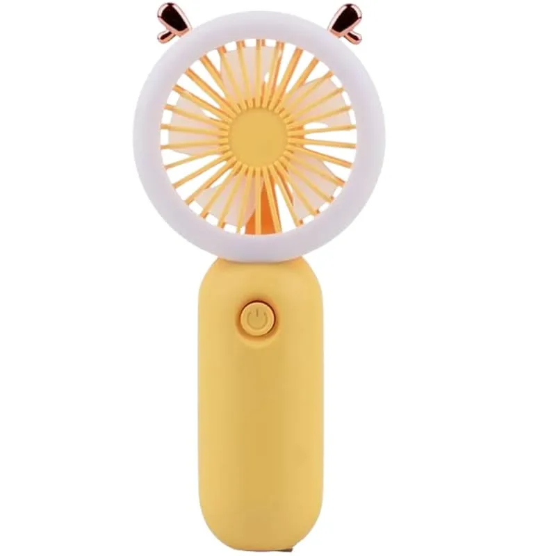 Mini Handheld Fan with Night Light