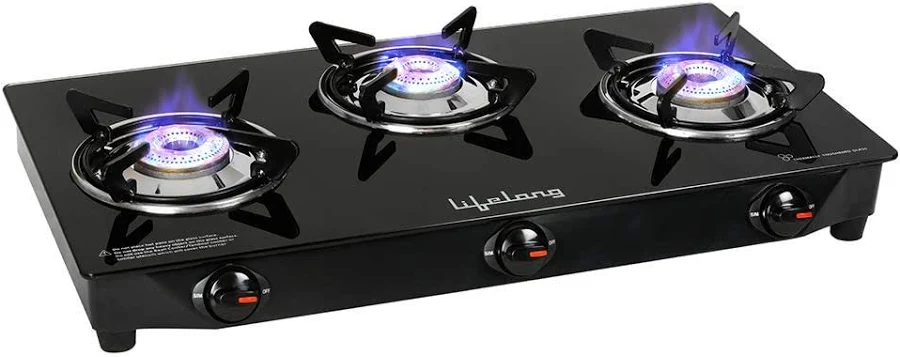 High Quality Household Embedded Double Burners Flip Top Gas Stove Natural Gas Dual Stove Touch Screen Timed Energy-Saving Stove