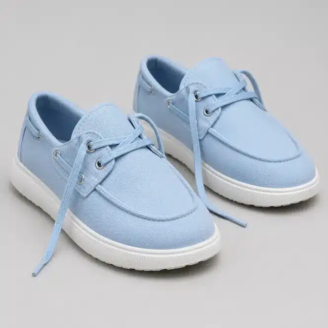 Women's Casual Lace Up Canvas Boat Shoes