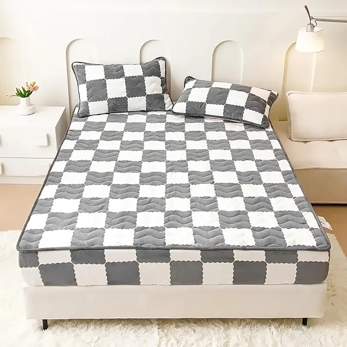 Soft Quilted Fitted Mattress Protector Cover
